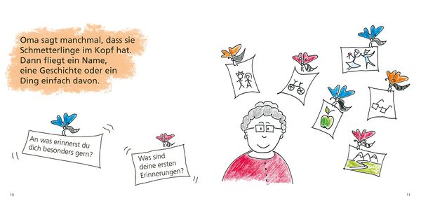 Produktbild: Oma Luise und die Schmetterlinge
