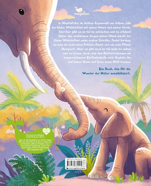 Produktbild: Der kleine Waldelefant - Zu Hause in Afrika