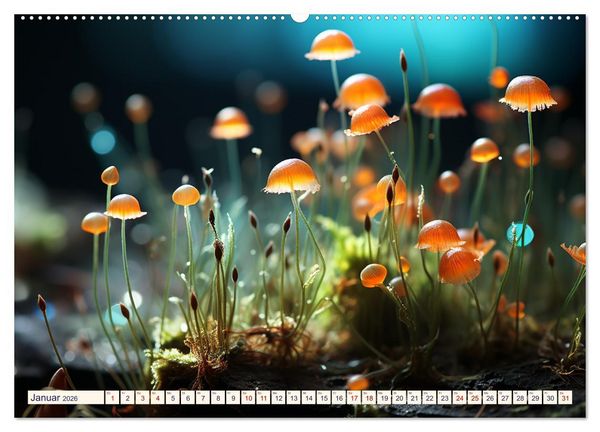 Produktbild: Wunderwelt Mikrokosmos (hochwertiger Premium Wandkalender 2026 DIN A2 quer), Kunstdruck in Hochglanz