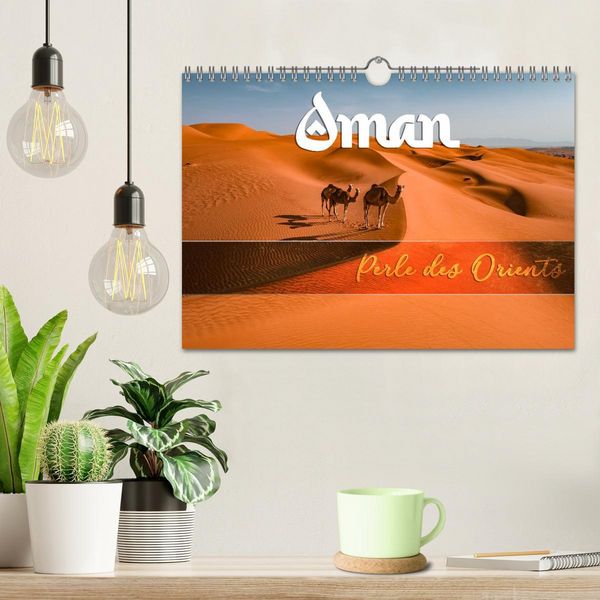 Produktbild: OMAN - Orientperle (Wandkalender 2026 DIN A4 quer), CALVENDO Monatskalender