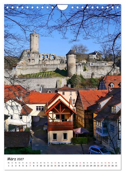 Produktbild: Burgstadt Eppstein (Wandkalender 2027 DIN A4 hoch), CALVENDO Monatskalender