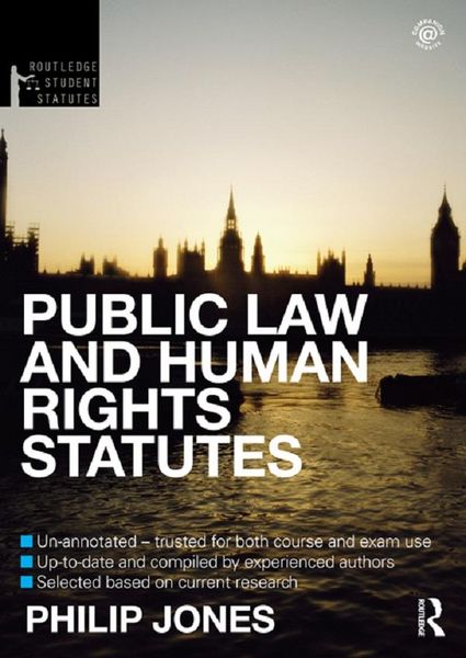 Produktbild: Public Law and Human Rights Statutes