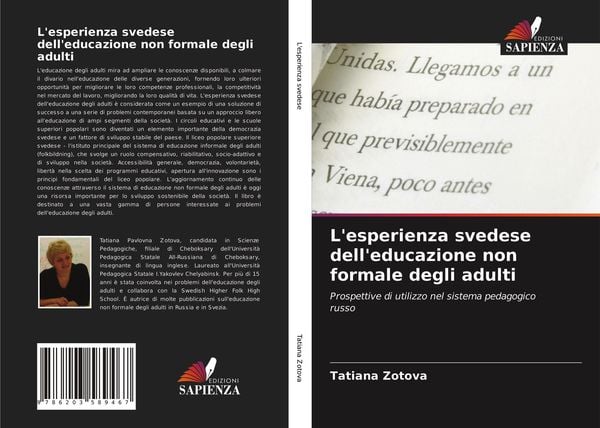Produktbild: L'esperienza svedese dell'educazione non formale degli adulti