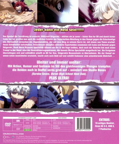 Produktbild: My Hero Academia - 6. Staffel - Vol.2