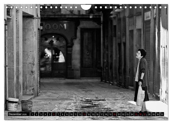 Produktbild: Streetlife Barcelona (Wandkalender 2026 DIN A4 quer), CALVENDO Monatskalender