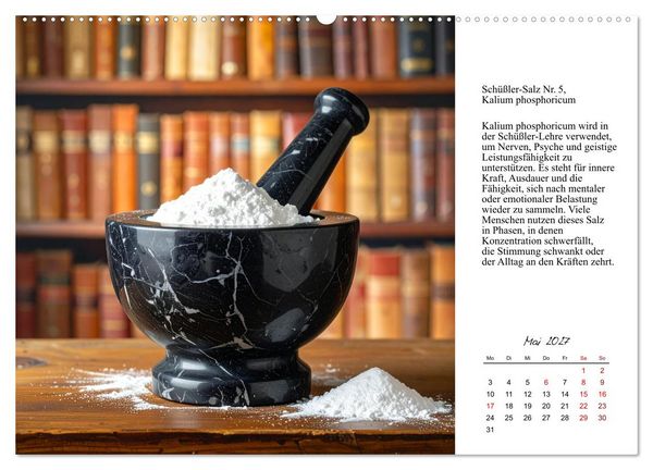 Produktbild: Die Kraft der Mineralbalance (hochwertiger Premium Wandkalender 2027 DIN A2 quer), Kunstdruck in Hochglanz