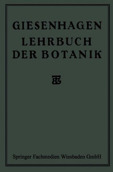 Produktbild: Lehrbuch der Botanik
