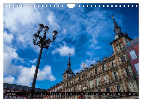 Produktbild: Metropole Madrid (Wandkalender 2026 DIN A4 quer), CALVENDO Monatskalender