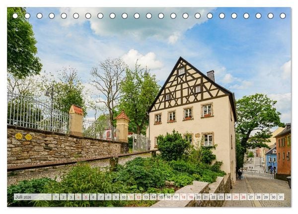 Produktbild: Hof Impressionen (Tischkalender 2026 DIN A5 quer), CALVENDO Monatskalender