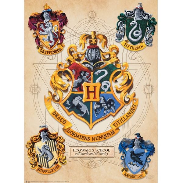 Produktbild: HARRY POTTER - Set 2 Chibi Posters - Crest & Marauders (52x3
