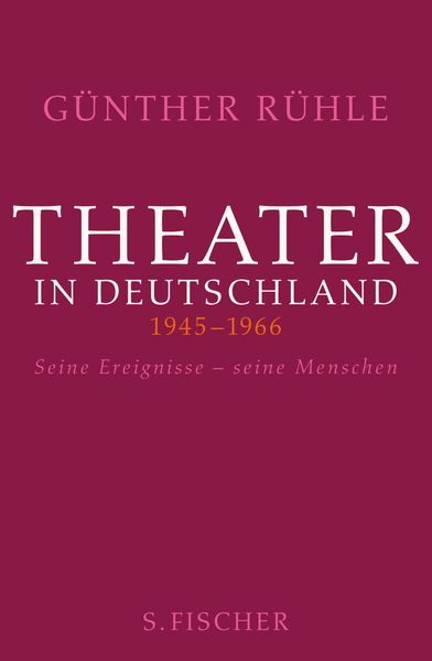 Produktbild: Theater in Deutschland 1946-1966