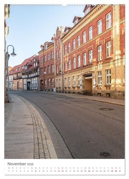 Produktbild: Fachwerk in Halberstadt (Wandkalender 2026 DIN A2 hoch), CALVENDO Monatskalender
