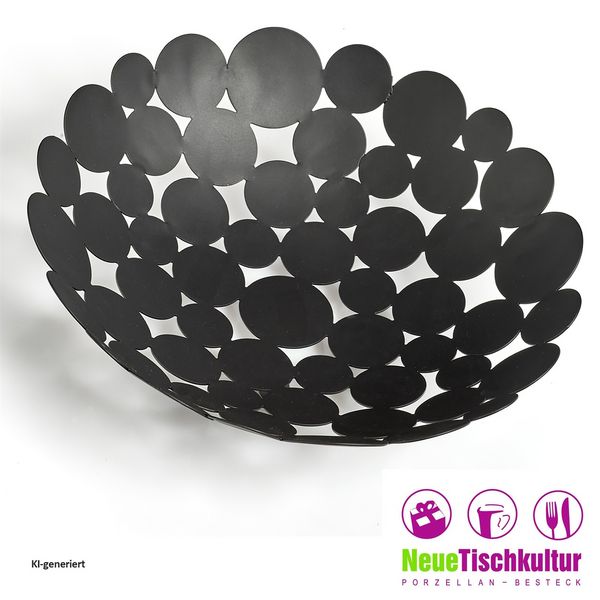 Produktbild: neuetischkultur Obstschale Schwarz Obstschale Schwarz