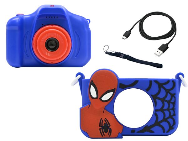 Produktbild: Kinderkamera mit Spider-Man-Schutz