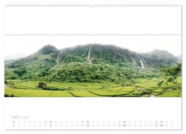 Produktbild: Vietnam Panorama (Wandkalender 2026 DIN A2 quer), CALVENDO Monatskalender