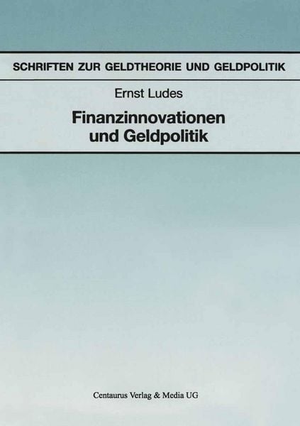 Produktbild: Finanzinnovationen und Geldpolitik
