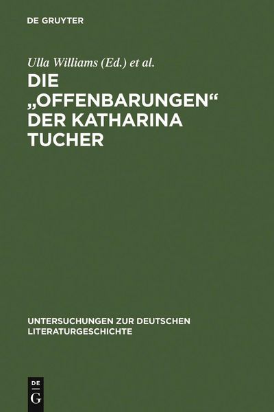 Produktbild: Die "Offenbarungen" der Katharina Tucher