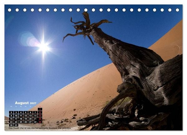 Produktbild: Namibia mal anders (Tischkalender 2027 DIN A5 quer), CALVENDO Monatskalender