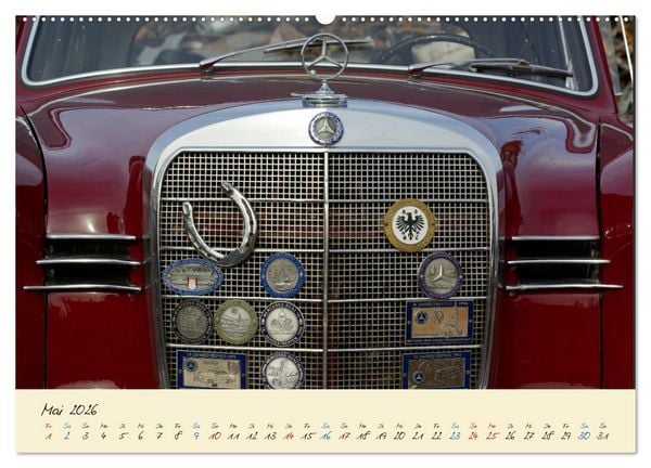 Produktbild: Klassiker mit Stern (Wandkalender 2026 DIN A2 quer), CALVENDO Monatskalender