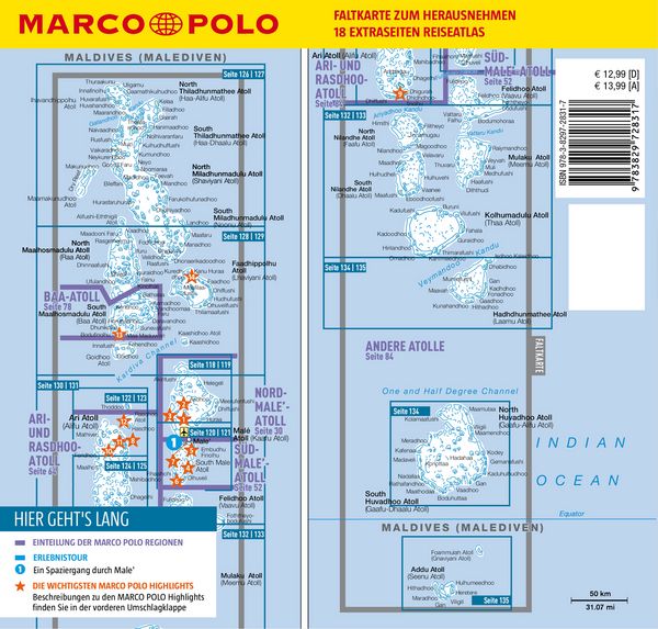 Produktbild: MARCO POLO Reisef&uuml;hrer Malediven