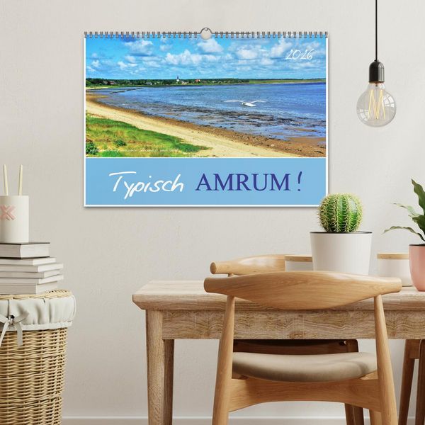 Produktbild: Typisch Amrum! (Wandkalender 2026 DIN A3 quer), CALVENDO Monatskalender