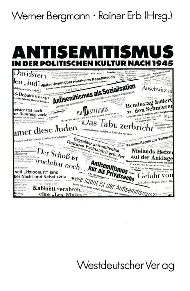 Produktbild: Antisemitismus in der politischen Kultur nach 1945