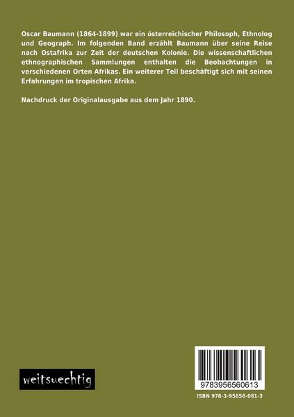 Produktbild: In Deutsch-Ostafrika w&auml;hrend des Aufstandes