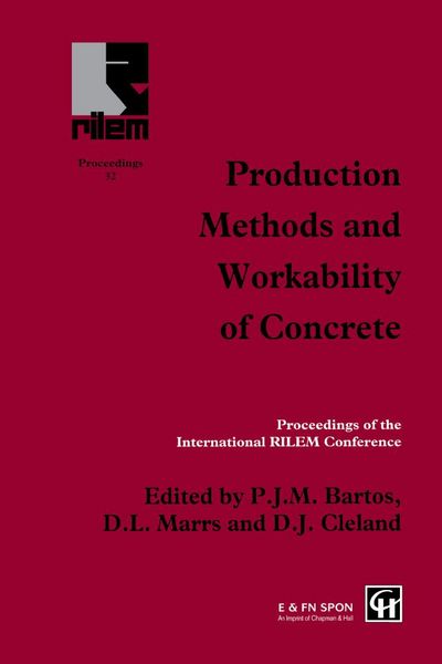 Produktbild: Production Methods and Workability of Concrete