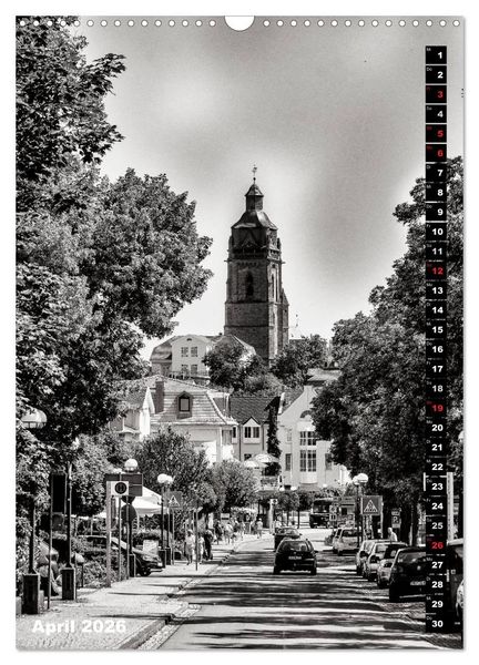Produktbild: Ein Blick auf Bad Wildungen (Wandkalender 2026 DIN A3 hoch), CALVENDO Monatskalender