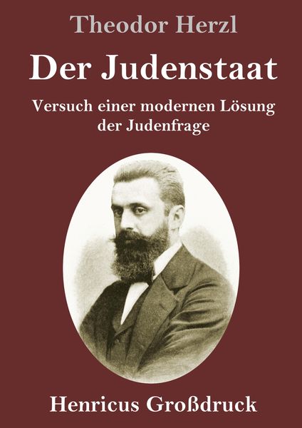 Produktbild: Der Judenstaat (Gro&szlig;druck)