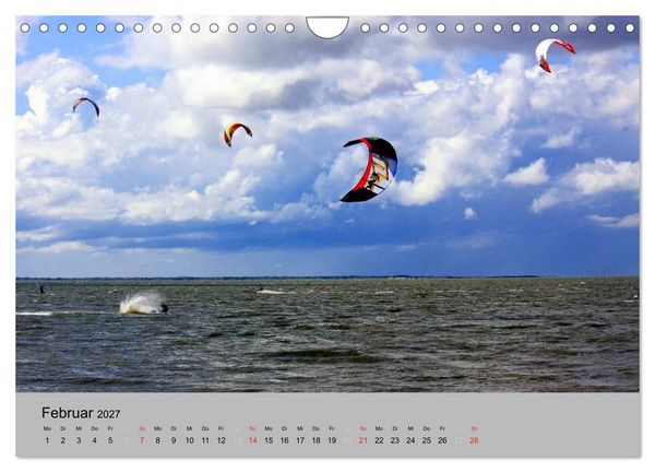 Produktbild: Ostfriesland an der Nordseek&uuml;ste (Wandkalender 2027 DIN A4 quer), CALVENDO Monatskalender