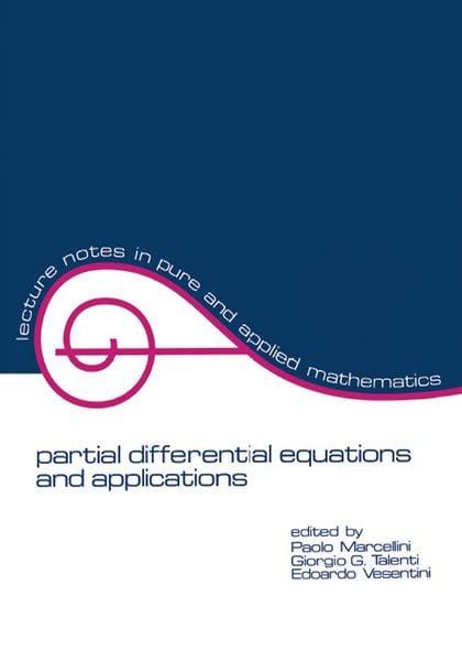 Produktbild: Partial differential equations and applications