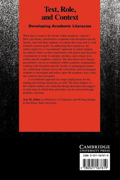 Produktbild: Text, Role and Context