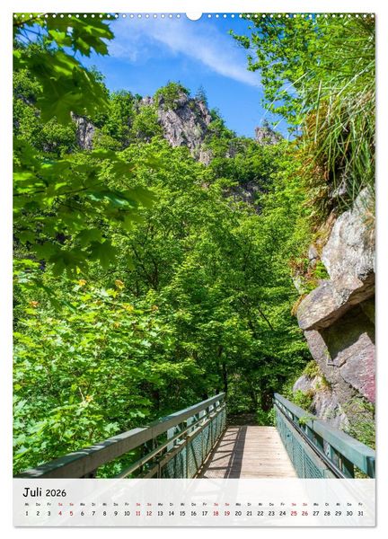 Produktbild: Das Bodetal - Der Grand Canyon des Ostens (hochwertiger Premium Wandkalender 2026 DIN A2 hoch), Kunstdruck in Hochglanz