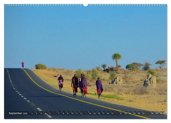 Produktbild: Tansania - Faszinierendes Afrika (Wandkalender 2026 DIN A2 quer), CALVENDO Monatskalender