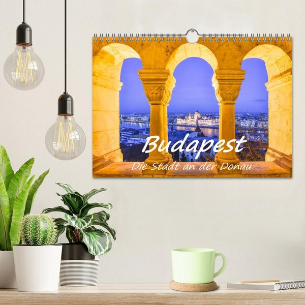 Produktbild: Budapest - Die Stadt an der Donau (Wandkalender 2026 DIN A4 quer), CALVENDO Monatskalender