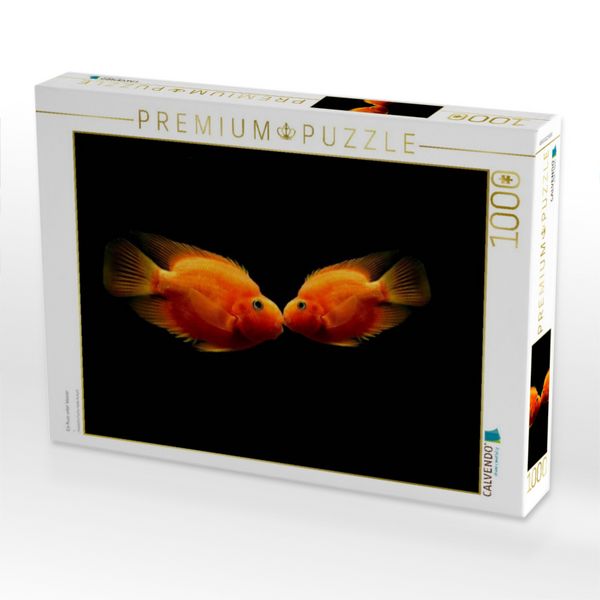 Produktbild: CALVENDO Puzzle Ein Kuss unter Wasser | 1000 Teile Lege-Gr&ouml;&szlig;e 64x48cm Foto-Puzzle f&uuml;r gl&uuml;ckliche Stunden