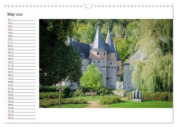 Produktbild: Belgium in pictures (Wall Calendar 2026 DIN A3 landscape), CALVENDO 12 Month Wall Calendar