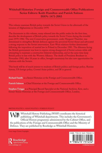 Produktbild: The Invasion of Afghanistan and UK-Soviet Relations, 1979-1982