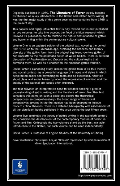 Produktbild: The Literature of Terror