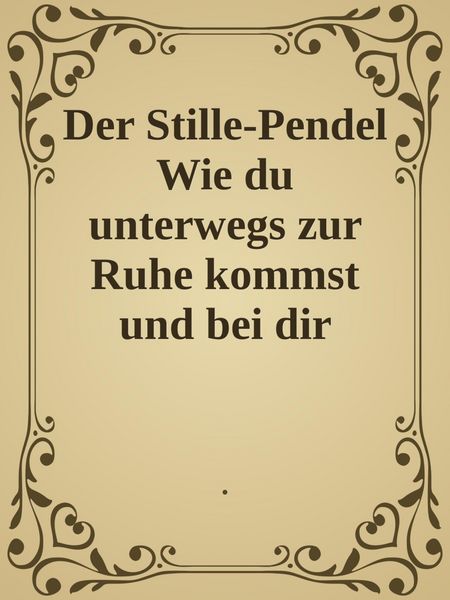 Produktbild: Der Stille-Pendel