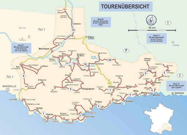 Produktbild: Mit dem Wohnmobil in die Provence und an die Cote d' Azur