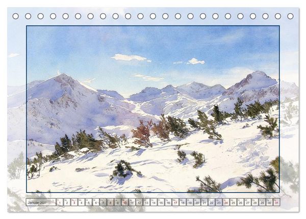 Produktbild: Bulgarien - Balkanstaat mit Schwarzmeerk&uuml;ste (Tischkalender 2027 DIN A5 quer), CALVENDO Monatskalender