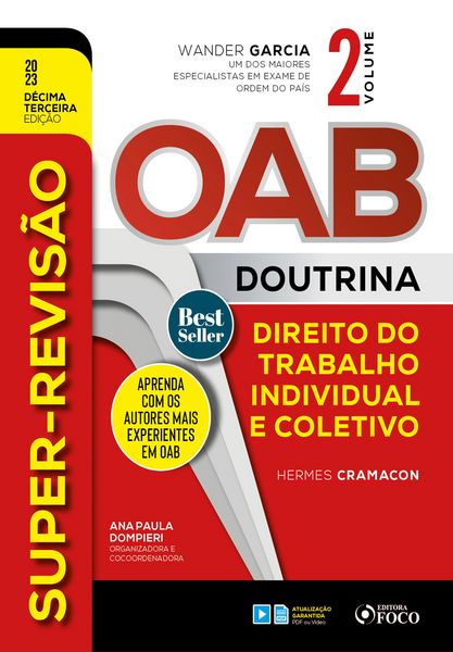 Produktbild: Super-Revis&atilde;o OAB Doutrina - Direito do Trabalho