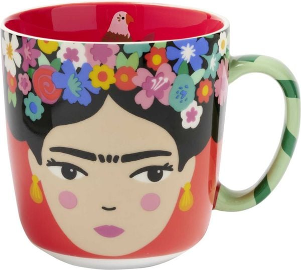 Fiesta del Sol Kaffeebecher Frida Kahlo, 350 ml, Sonstige von , Groh