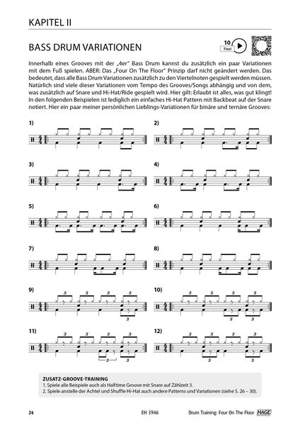Produktbild: Drum Training Four On The Floor