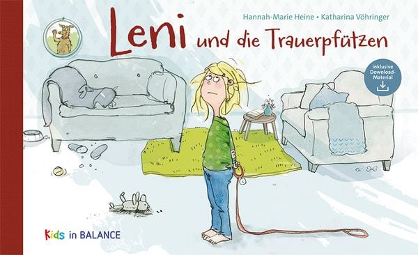 Leni und die Trauerpfützen, Gebundene Ausgabe von Hannah-Marie Heine, BALANCE Buch + Medien Verlag, 9783867391573