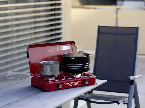 Produktbild: Rothenberger Industrial Gas Camping Kocher DUO 35940