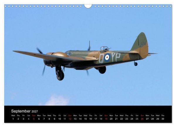 Produktbild: Battle of Britain collection 75th Anniversary (Wall Calendar 2027 DIN A3 landscape), CALVENDO 12 Month Wall Calendar