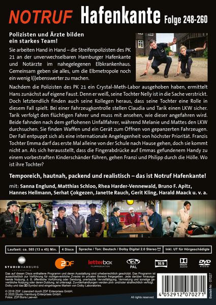 Produktbild: Notruf Hafenkante 20 (Folgen 248-260) [4 DVDs]